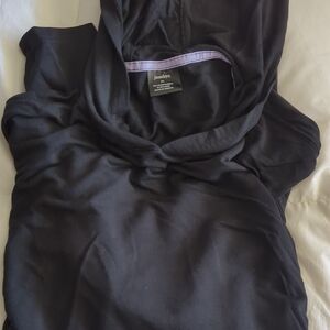 jambys Black Hooded Lounge Tank